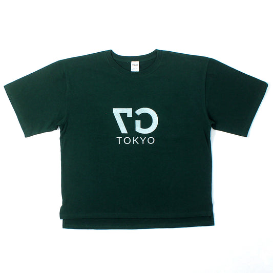 SEVEN GODS TOKYO Tシャツ ビッグロゴ ビッグシルエット（グリーン）