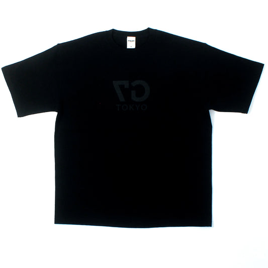 SEVEN GODS TOKYO Tシャツ ビッグロゴ ビッグシルエット（ブラック）