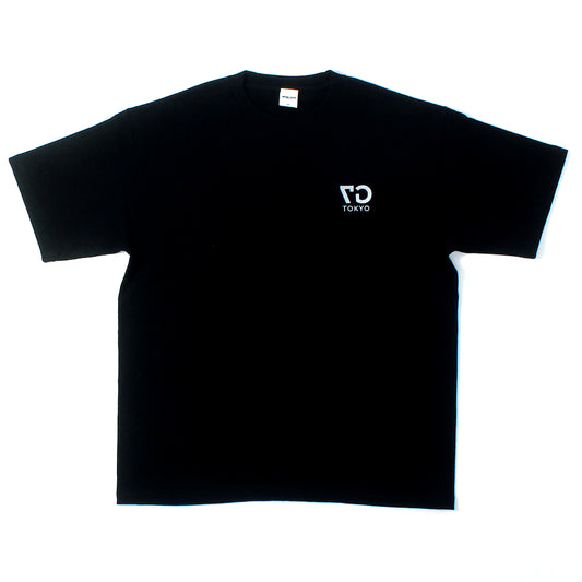 SEVEN GODS TOKYO Tシャツ スモールロゴ ビッグシルエット（ブラック）