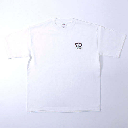 SEVEN GODS TOKYO Tシャツ スモールロゴ ビッグシルエット（ホワイト）